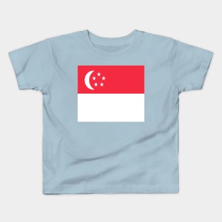 Singapore flag Kids T-Shirt